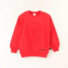 MARVEL - Poleron Cerrado Niño Spiderman Relieve Emboss Rojo