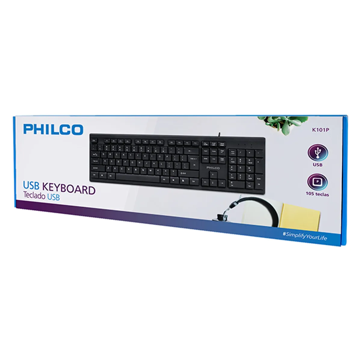 PHILCO - Teclado Philco K101P