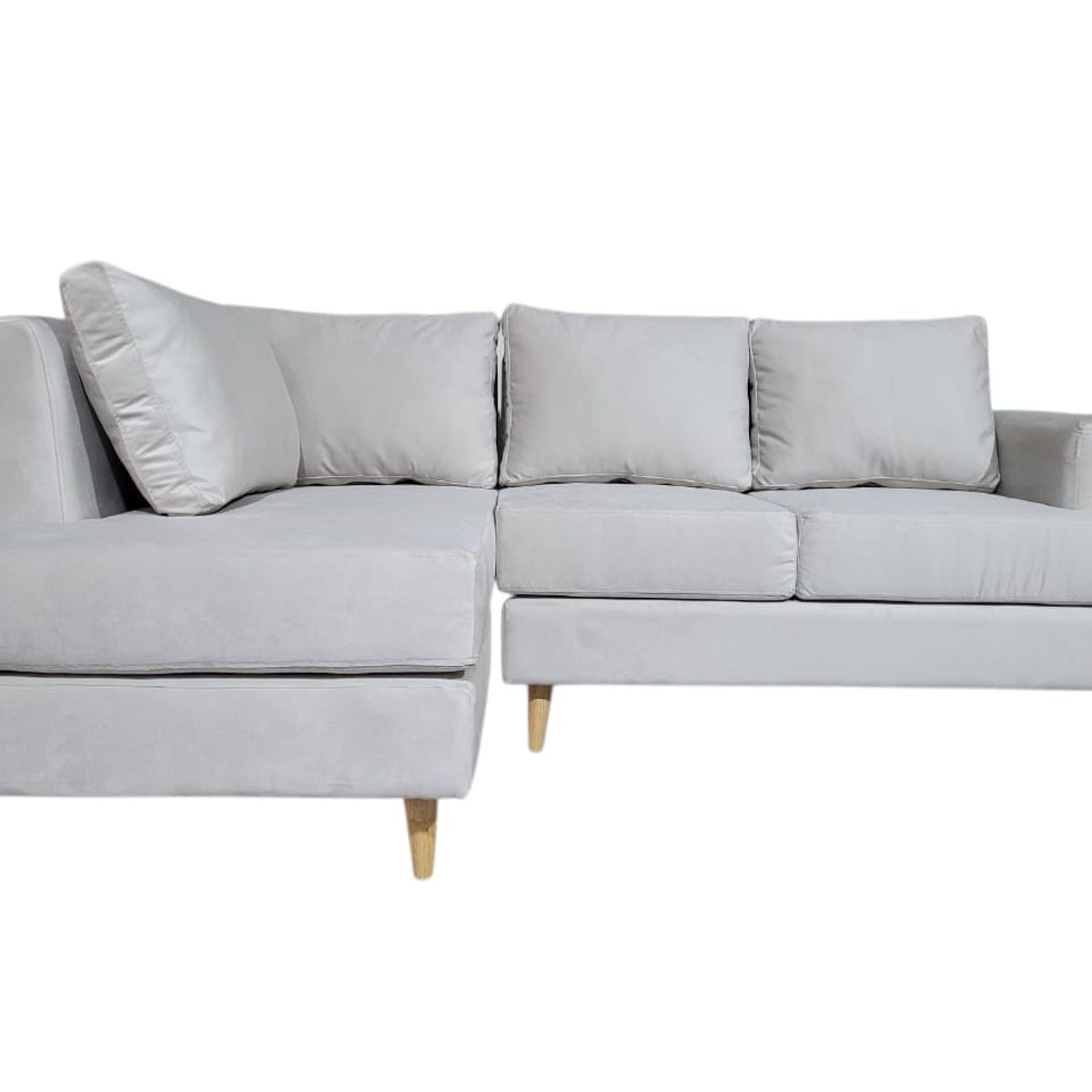 GENERICO - L Belen Derecho 140X210,  Felpa beige