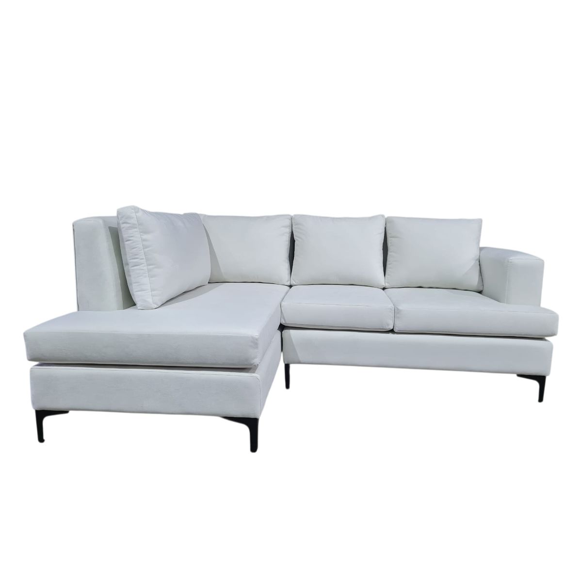 GENERICO - L Belen Derecho 140X210,  Felpa Crudo