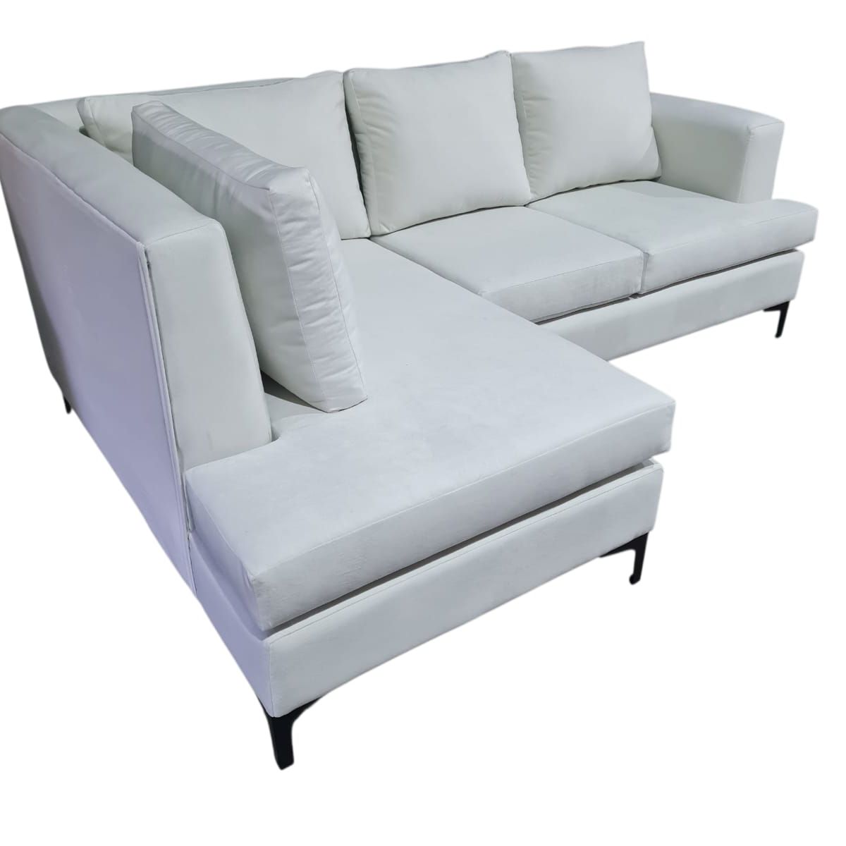 GENERICO - L Belen Derecho 140X210,  Felpa Crudo