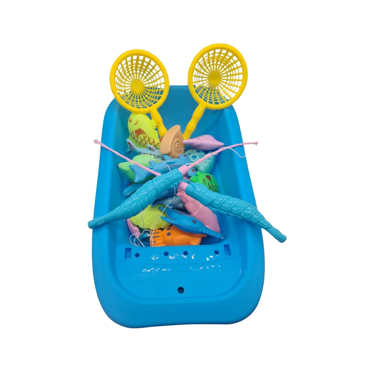 GENERICO - Pesca Milagrosa Juego Diversion 15 Peces Niños