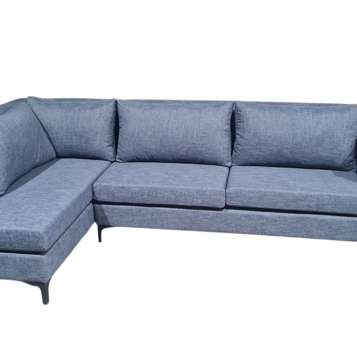 GENERICO - L Belen Derecho 140X210,  Lino Gris