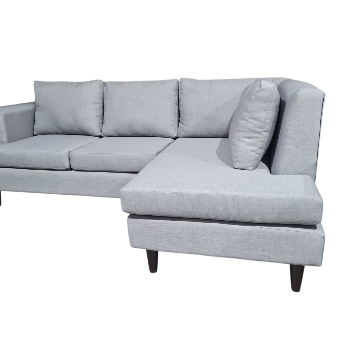 GENERICO - L Belen Izquierdo 210x140,  Lino Gris Plata