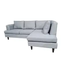 GENERICO - L Belen Izquierdo 210x140, Lino Gris Plata