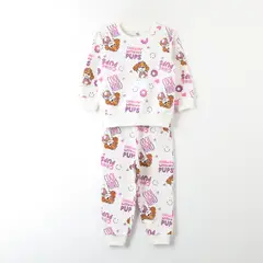 PAW PATROL - Conjunto Buzo Niña Skye Cool Beige