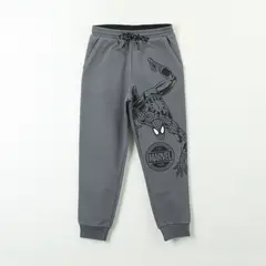 MARVEL - Pantalon De Buzo Niño Spiderman Estampa Gris