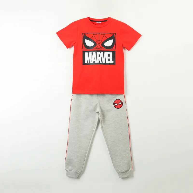 MARVEL - Conjunto Niño Spiderman Eyes Rojo Marvel