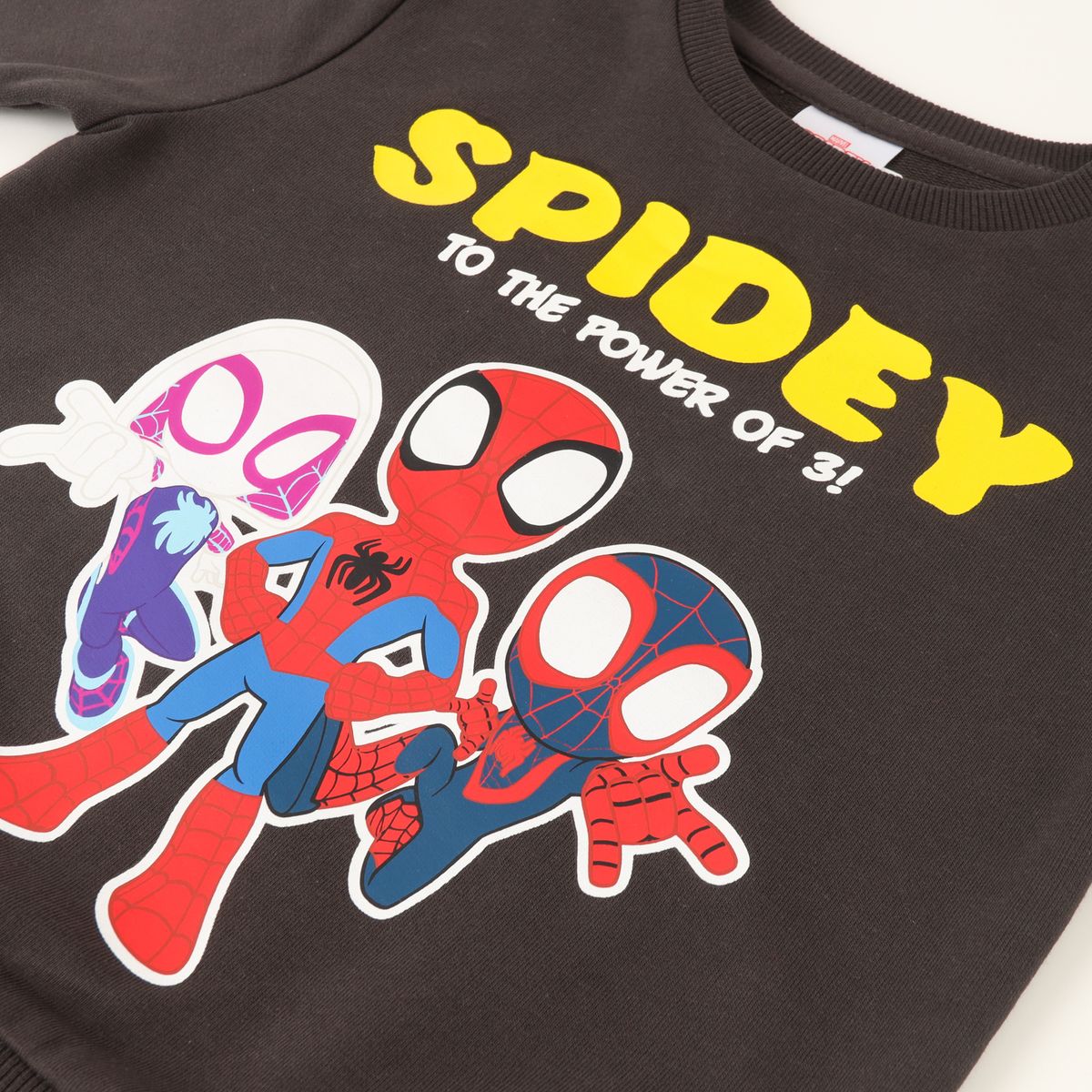 MARVEL - Conjunto Buzo Niño Spidey Power Of 3 Gris Marvel