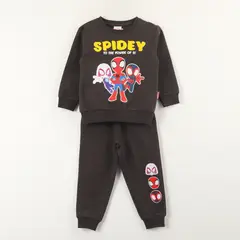 MARVEL - Conjunto Buzo Niño Spidey Power Of 3 Gris