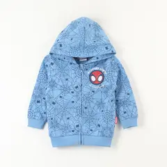 MARVEL - Poleron Abierto Niño Spidey Webs Azul