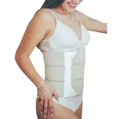 MITIMA - Faja Post Parto 3 Bandas Beige L