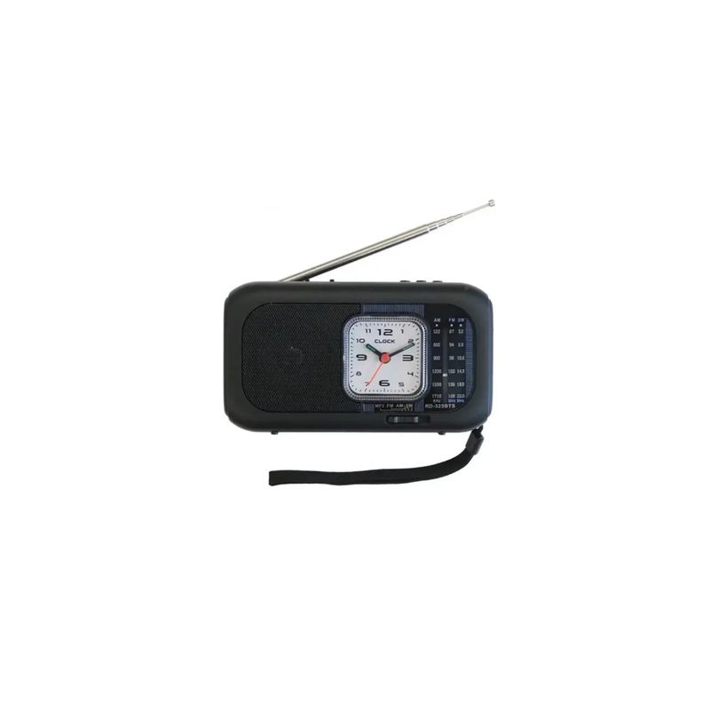 PHILCO - Radio Portátil Fm/am 3 Bandas Con Reloj Linterna