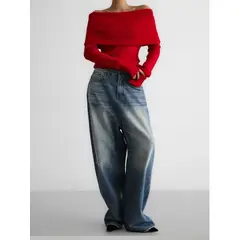VELVET - Sweater Arlente Rojo Mujer