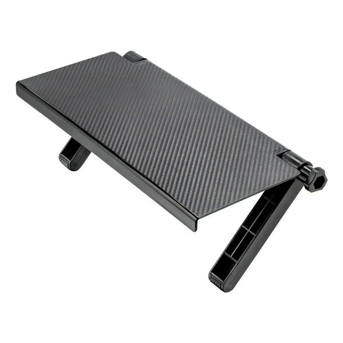 GENERICO - Repisa Estante Soporte Sobre Pantalla Tv Ajustable Plegable Negro