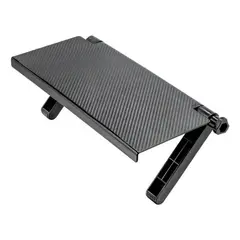 GENERICO - Repisa Estante Soporte Sobre Pantalla Tv Ajustable Plegable Negro