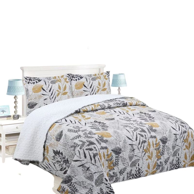 ANGELES DEL HOGAR - CUBRECAMA QUILT CON CHIPORRO DISEÑO KING