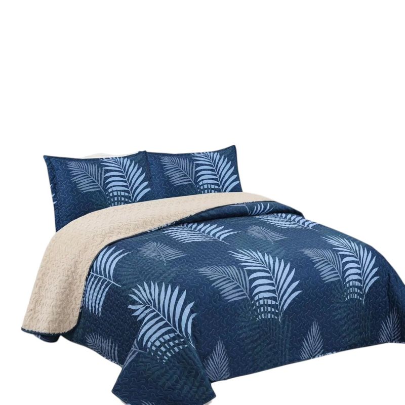 ANGELES DEL HOGAR - CUBRECAMA QUILT CON CHIPORRO DISEÑO KING