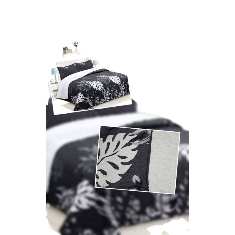 ANGELES DEL HOGAR - CUBRECAMA QUILT CON CHIPORRO DISEÑO KING