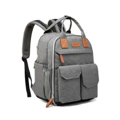 GENERICO - Bolso Mochila Impermeable Multifuncional Pañalera
