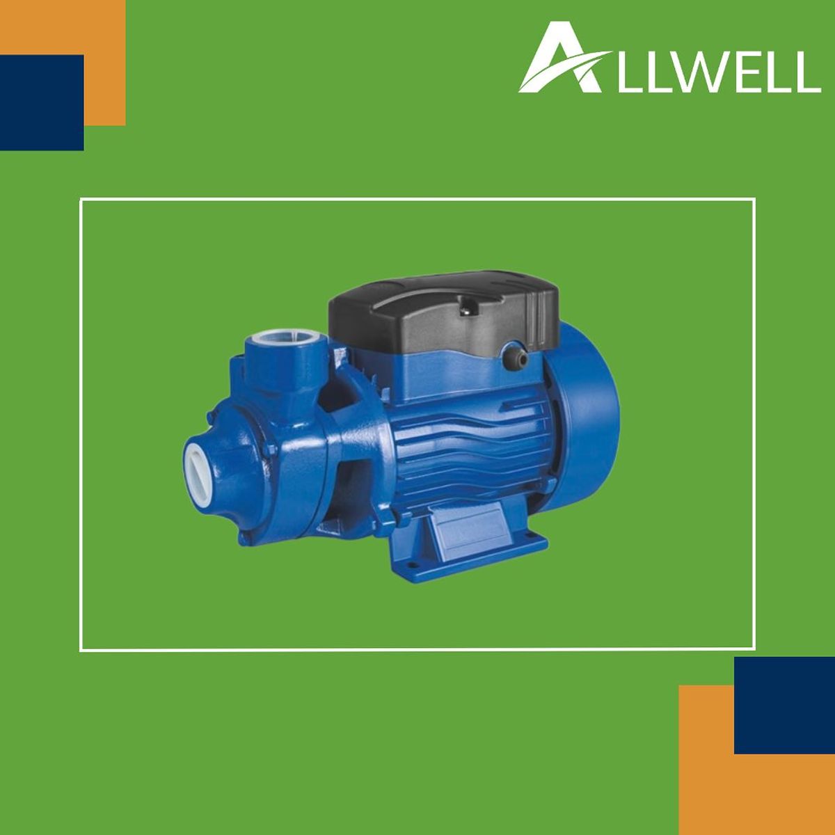 Kit Bomba Periferica 1hp+controlador Automático, marca ALLWELL - Foto 2