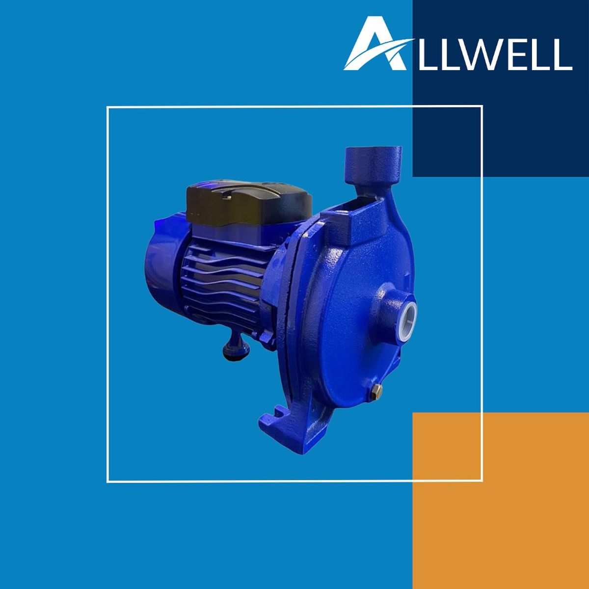 ALLWELL - Kit Bomba Centrifuga 1hp Cpm158+controlador Press Regulable