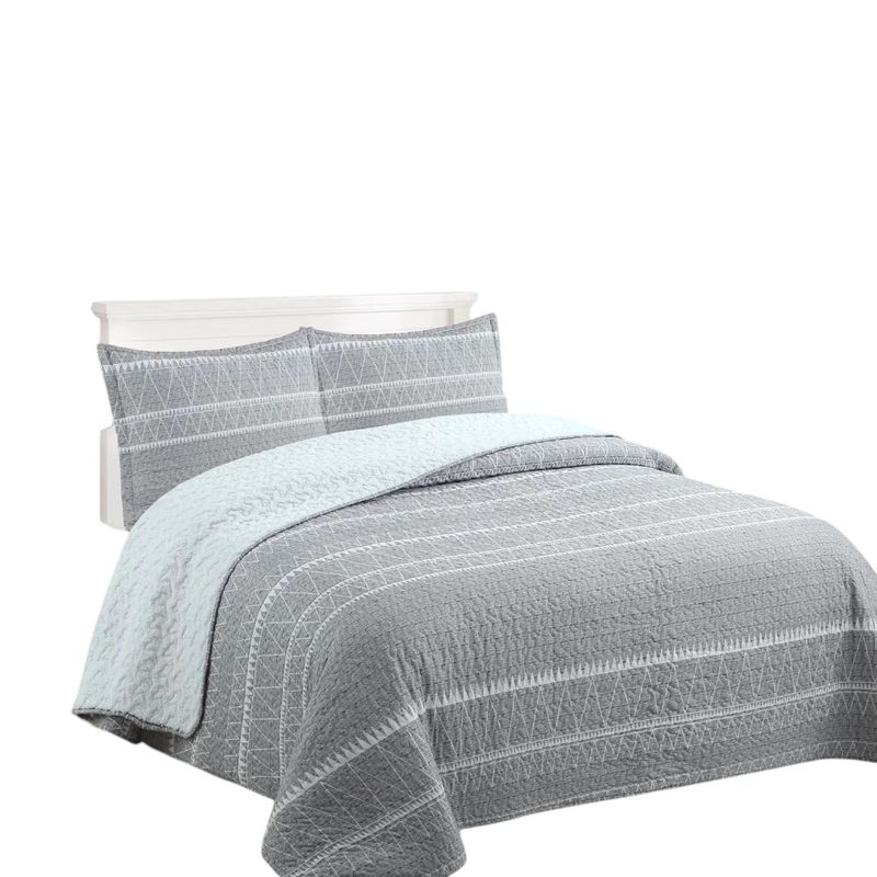 ANGELES DEL HOGAR - CUBRECAMA QUILT CON CHIPORRO DISEÑO KING