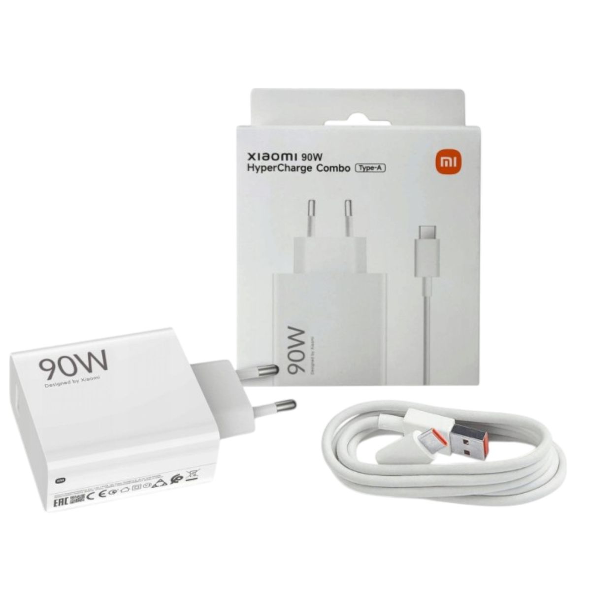 XIAOMI - Cargador Xiaomi 90w HyperCharge Combo Type A