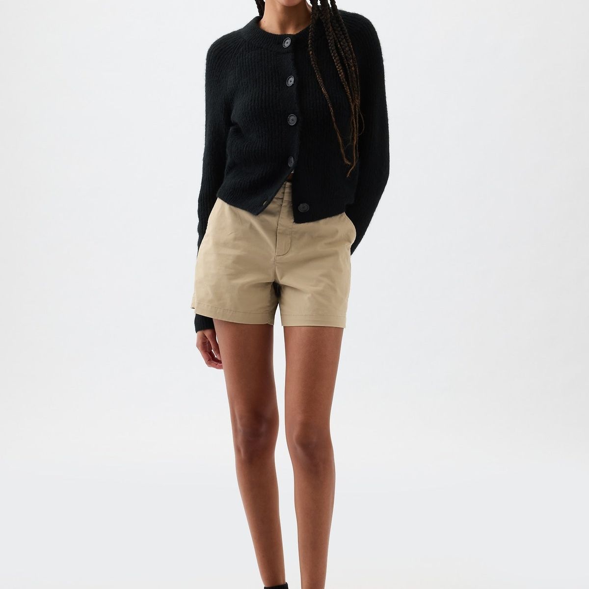 GAP - Short Mujer Khaki Beige Gap