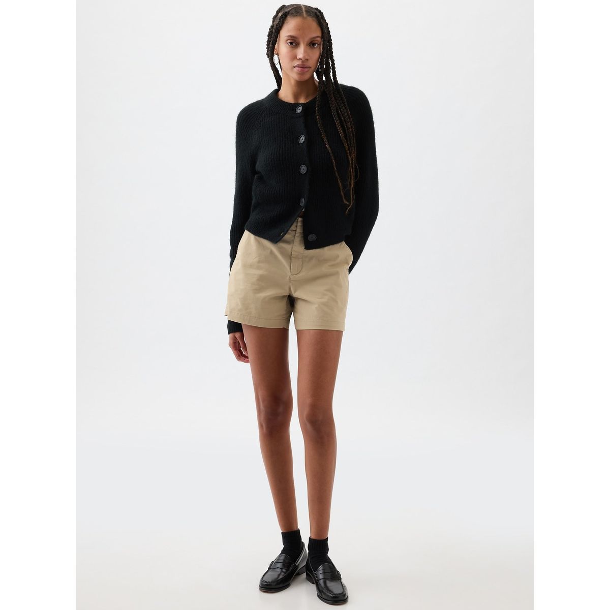 GAP - Short Mujer Khaki Beige Gap