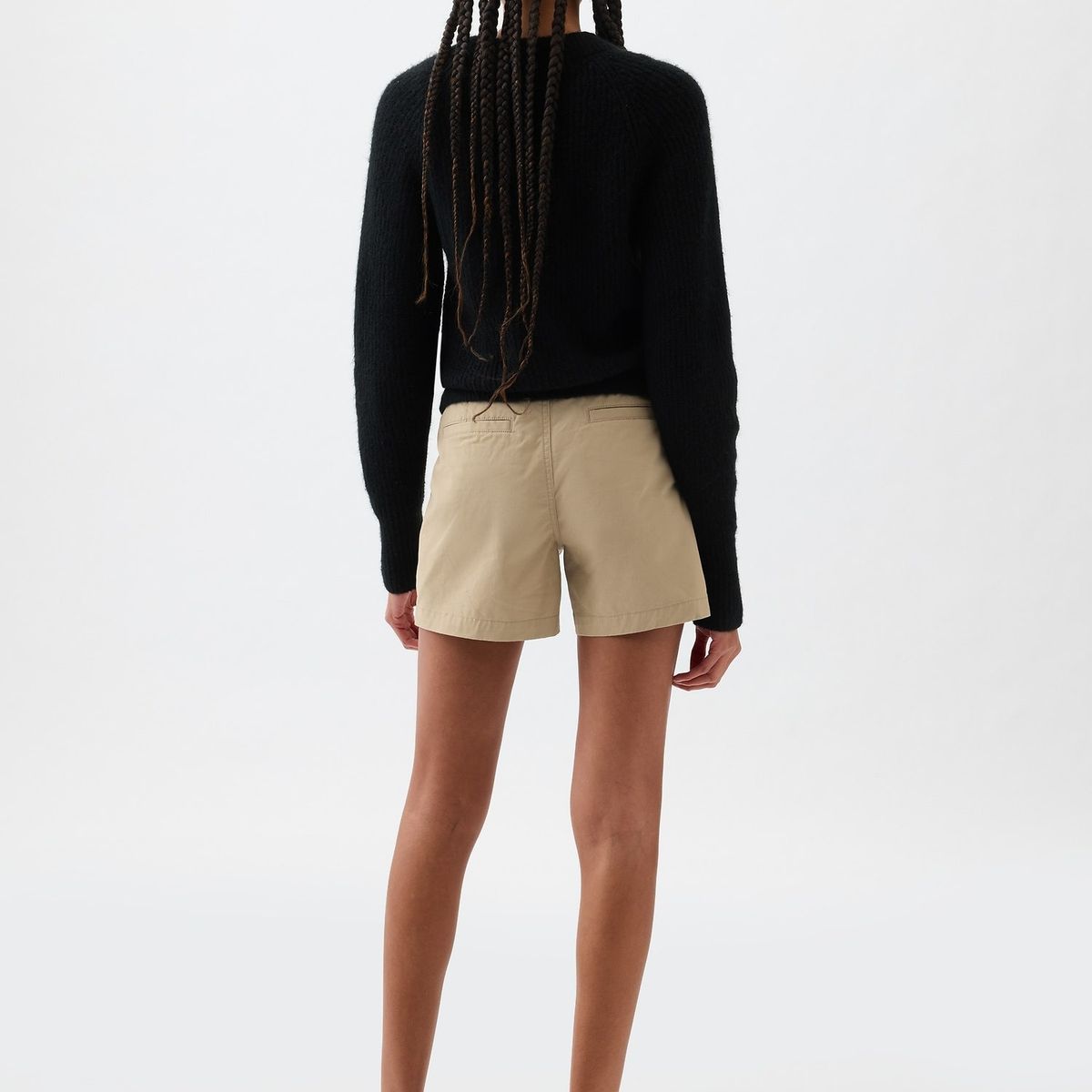 GAP - Short Mujer Khaki Beige Gap