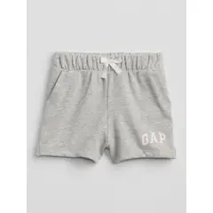 GAP - Short Toddler Niña Logo Gris