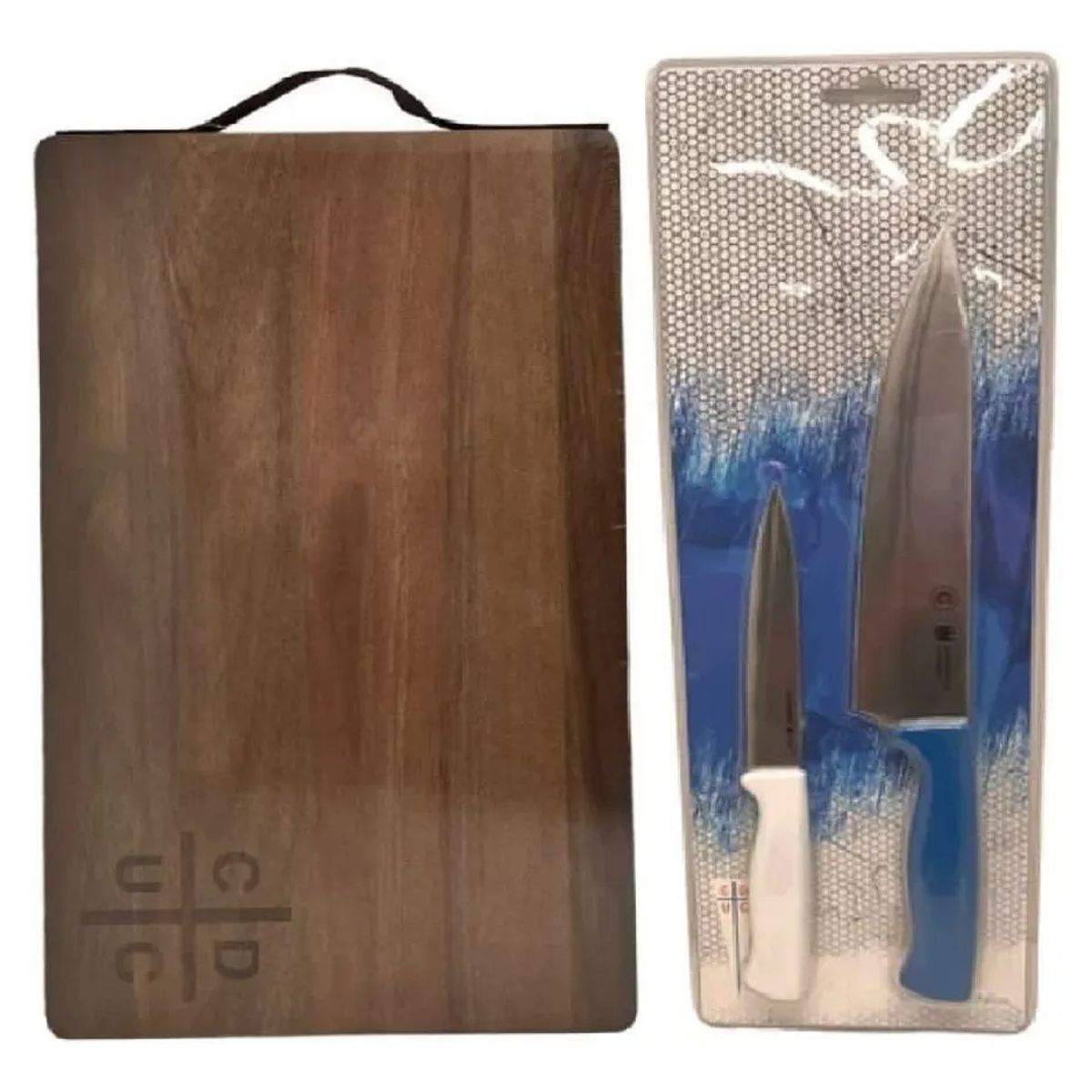 TITANIO - Set Parrillero Premium Fanáticos 8 Piezas Catolica Cruzados