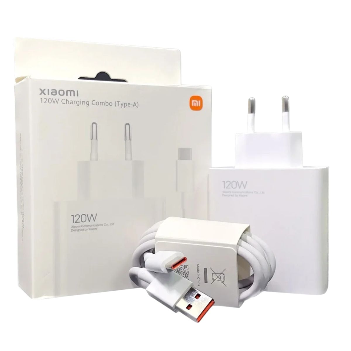 XIAOMI - Cargador Xiaomi 120w HyperCharge Combo Type A