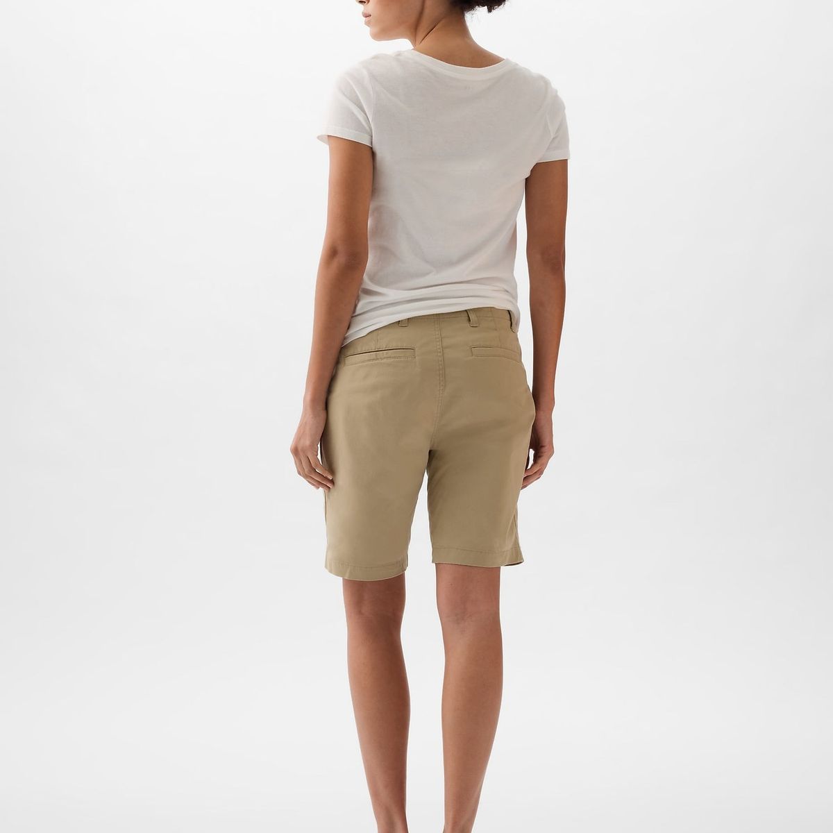 GAP - Short Mujer Gap Bermuda Beige
