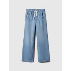 GAP - Jeans Niña Wide Leg Azul