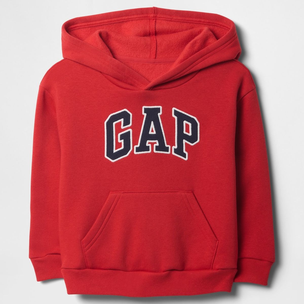 GAP - Polerón Toddler Niño Logo Sin Cierre Rojo Gap