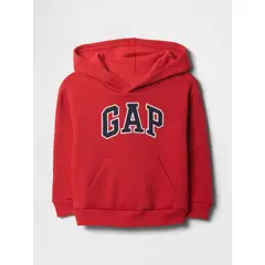 GAP - Polerón Toddler Niño Logo Sin Cierre Rojo