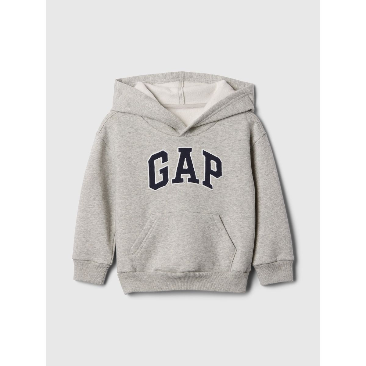 GAP - Polerón Toddler Niño Logo Sin Cierre Gris Gap