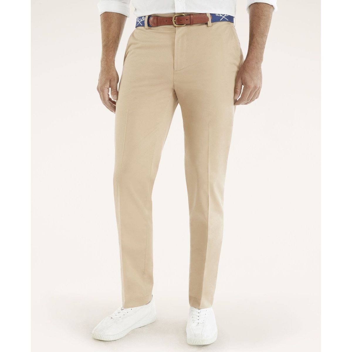BROOKS BROTHERS - Pantalon Hombre Slim Fit Advantage Chinos Beige