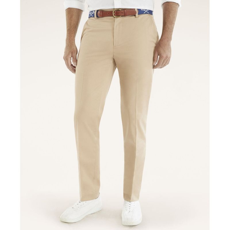 BROOKS BROTHERS - Pantalon Hombre Slim Fit Advantage Chinos Beige