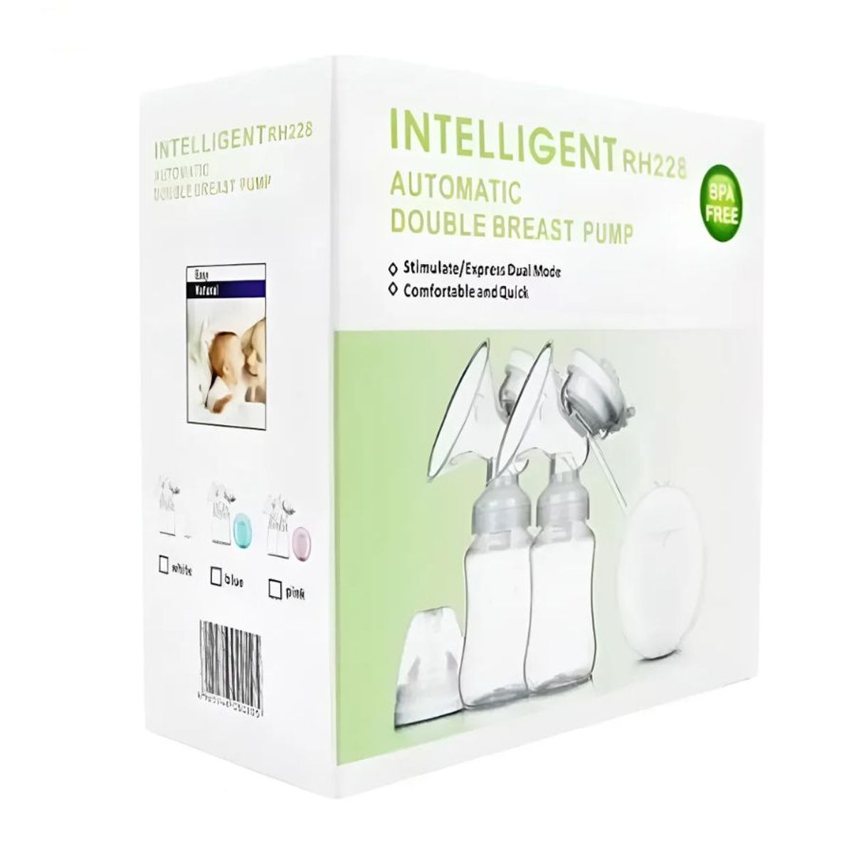 GENERICO - Extractor de Leche Materno Eléctrico Dos Teteros