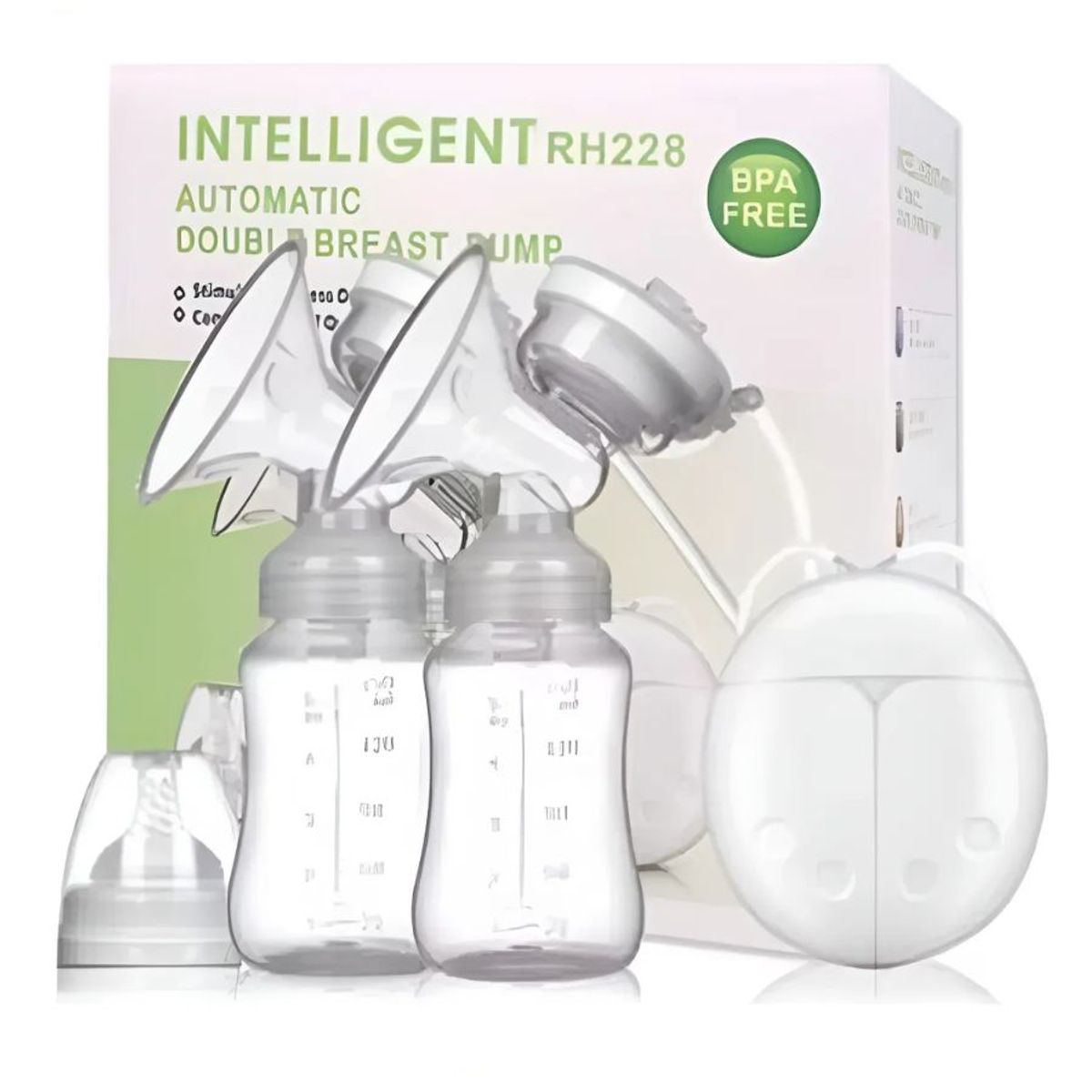 GENERICO - Extractor de Leche Materno Eléctrico Dos Teteros