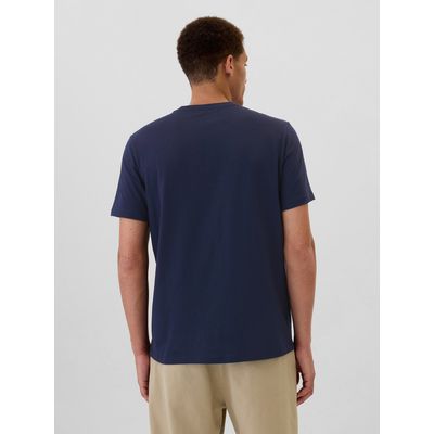 Imagen 2 del producto Polera Hombre Logo NYC Manga Corta Azul