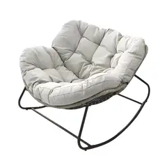 GENERICO - SILLA MECEDORA SILLÓN TIPO RATTAN