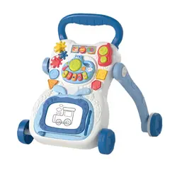 GENERICO - Caminador Andador Musical Interactivo Para Bebés Azul