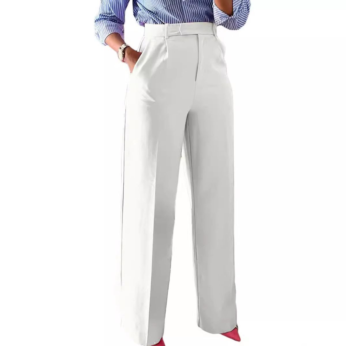 VELVET - Pantalon Amplio  Carla Blanco Wide Leg