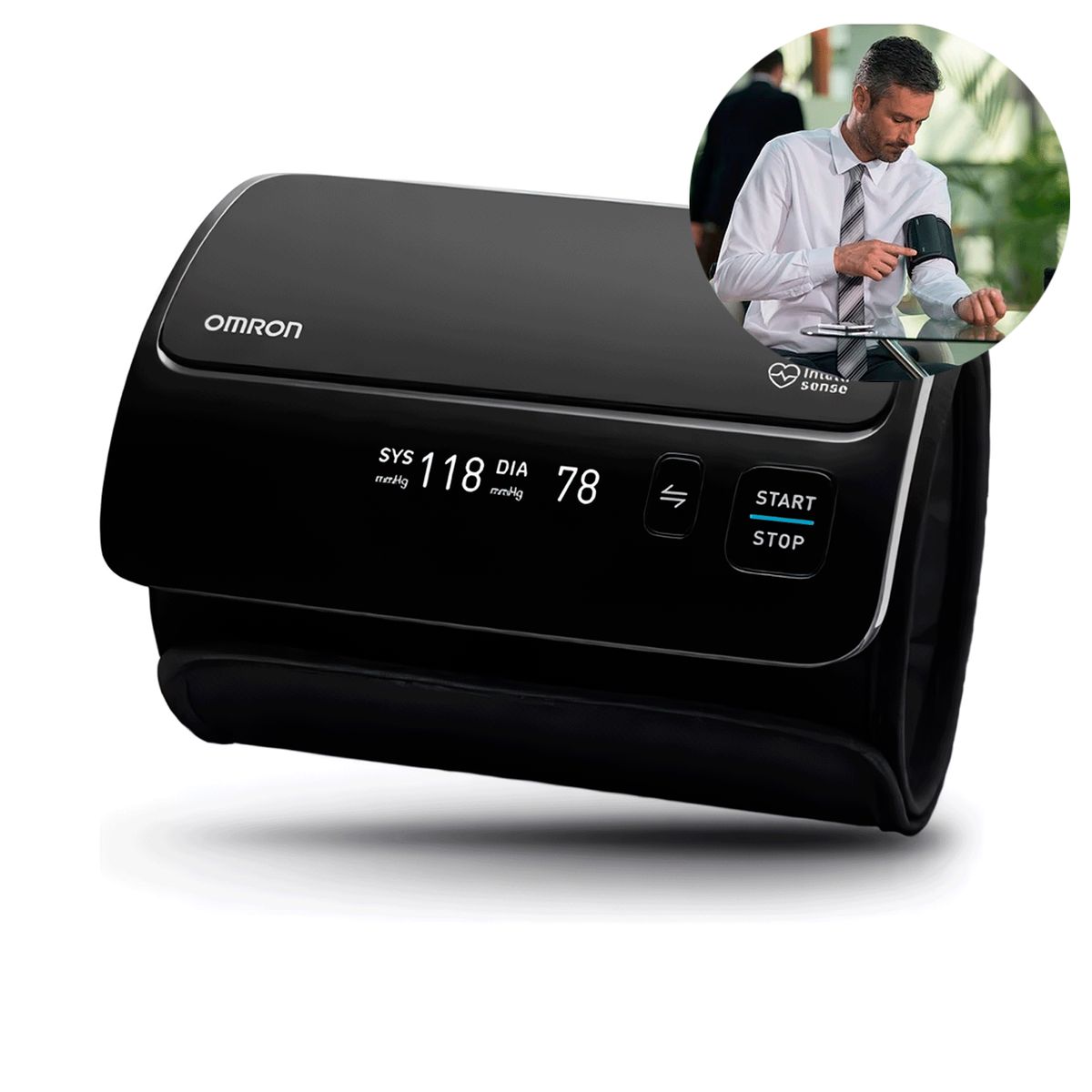 OMRON - Toma Presión Digital De Brazo Automático Omron Hem-7600t