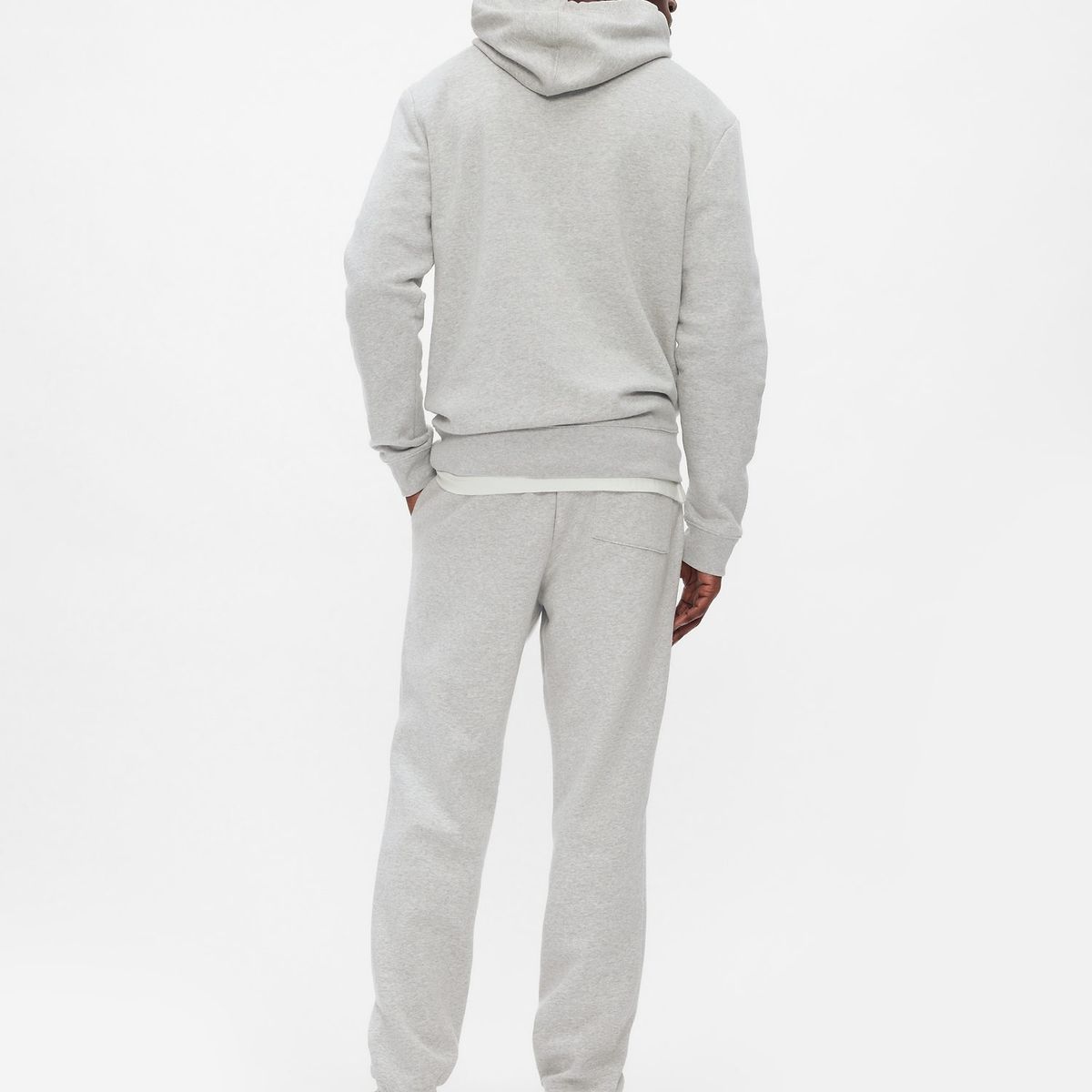 GAP - Pantalón de Buzo Hombre Logo Jogger Gris Gap