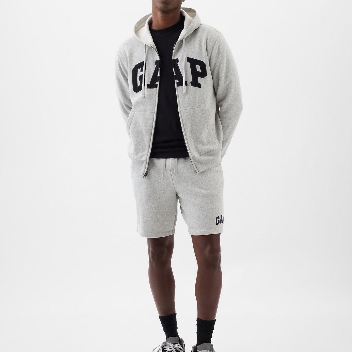 GAP - Short Hombre Logo Gris Gap